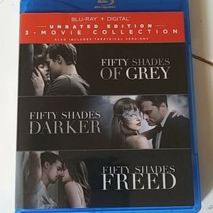 Fifty shades of Grey blue ray DVD